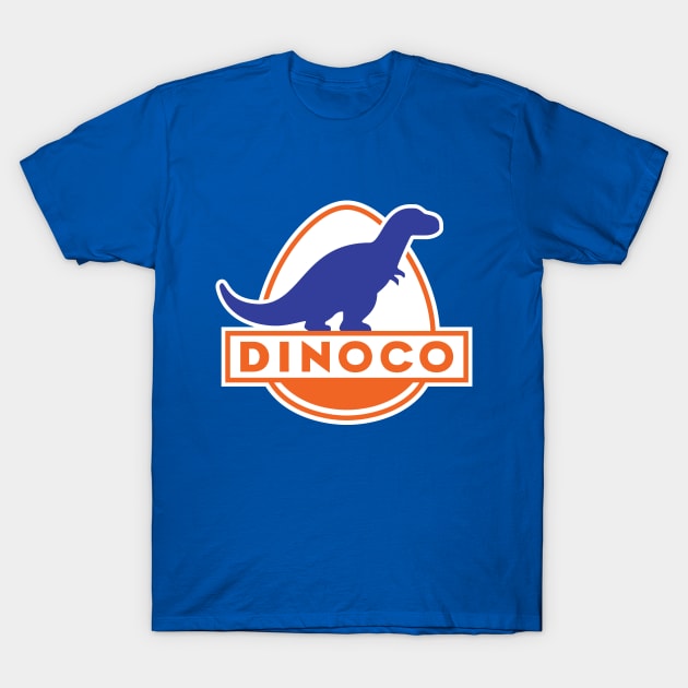 Dinoco (Cars) T-Shirt by Expandable Studios